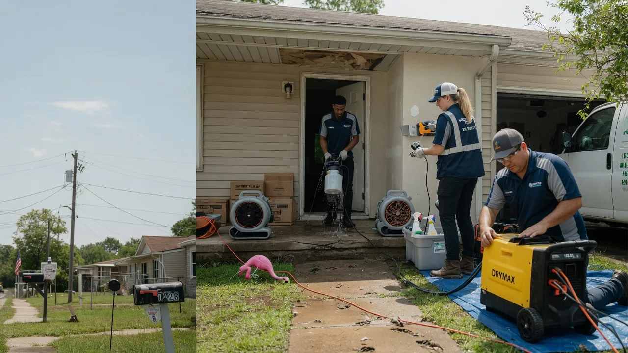 Storm Damage Water Removal in Clarinda, IA near me